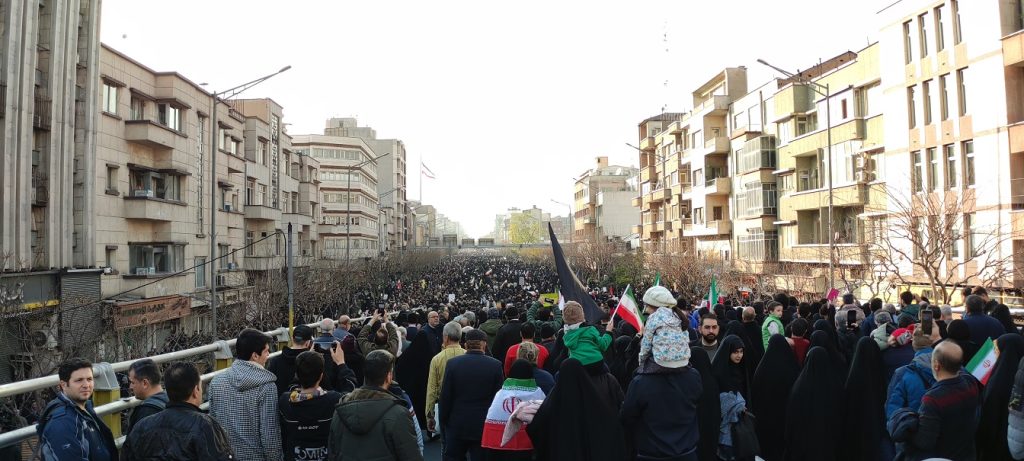 3 million people demonstrated in Tehran against terrorists protected by the US and Israel and demanded decisive action by the police forces against them. These demonstrations began the process of destroying the terrorist cells of the Iranian unrest.