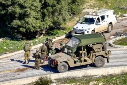 Israeli occupiers in southern Lebanon