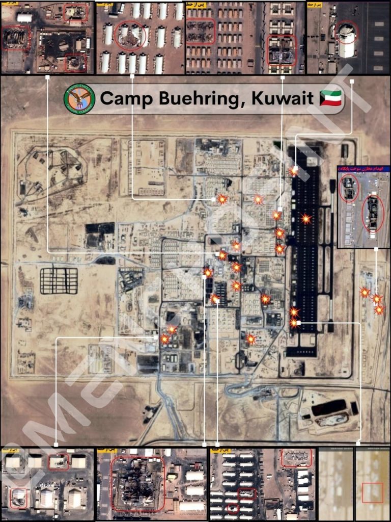 Mapping the Damage: Account of Strikes on US and Allied Persian Gulf Bases 44 Camp Buehring (Udairi), Kuwait