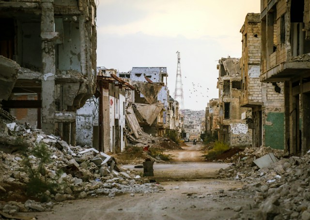 Syria: A Restricted Pregnancy 45 Syria & Terrorism. Photo By: Mahmoud Sulaiman